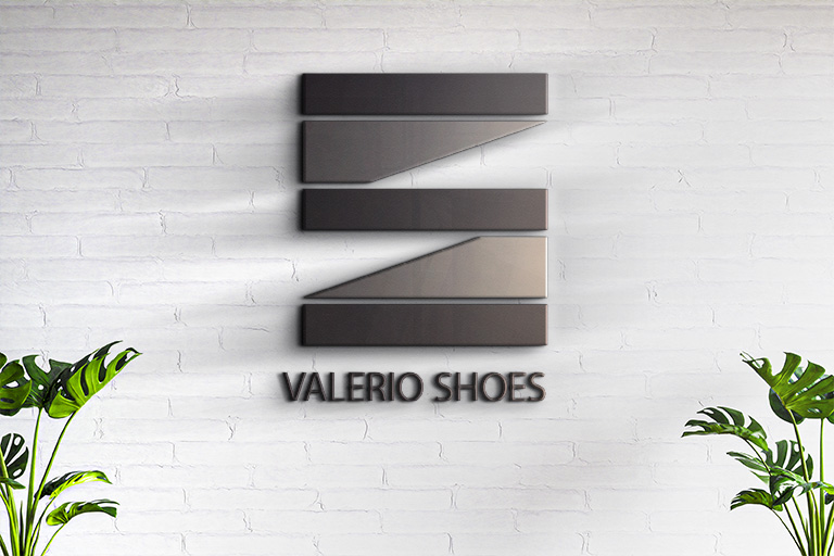 valerios shoes logo pared